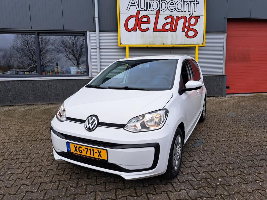 Volkswagen Up! 1.0 BMT move up!hele mooie goed onderhouden a, Voorwielaandrijving, Start-stop-systeem, Gebruikt, Wit