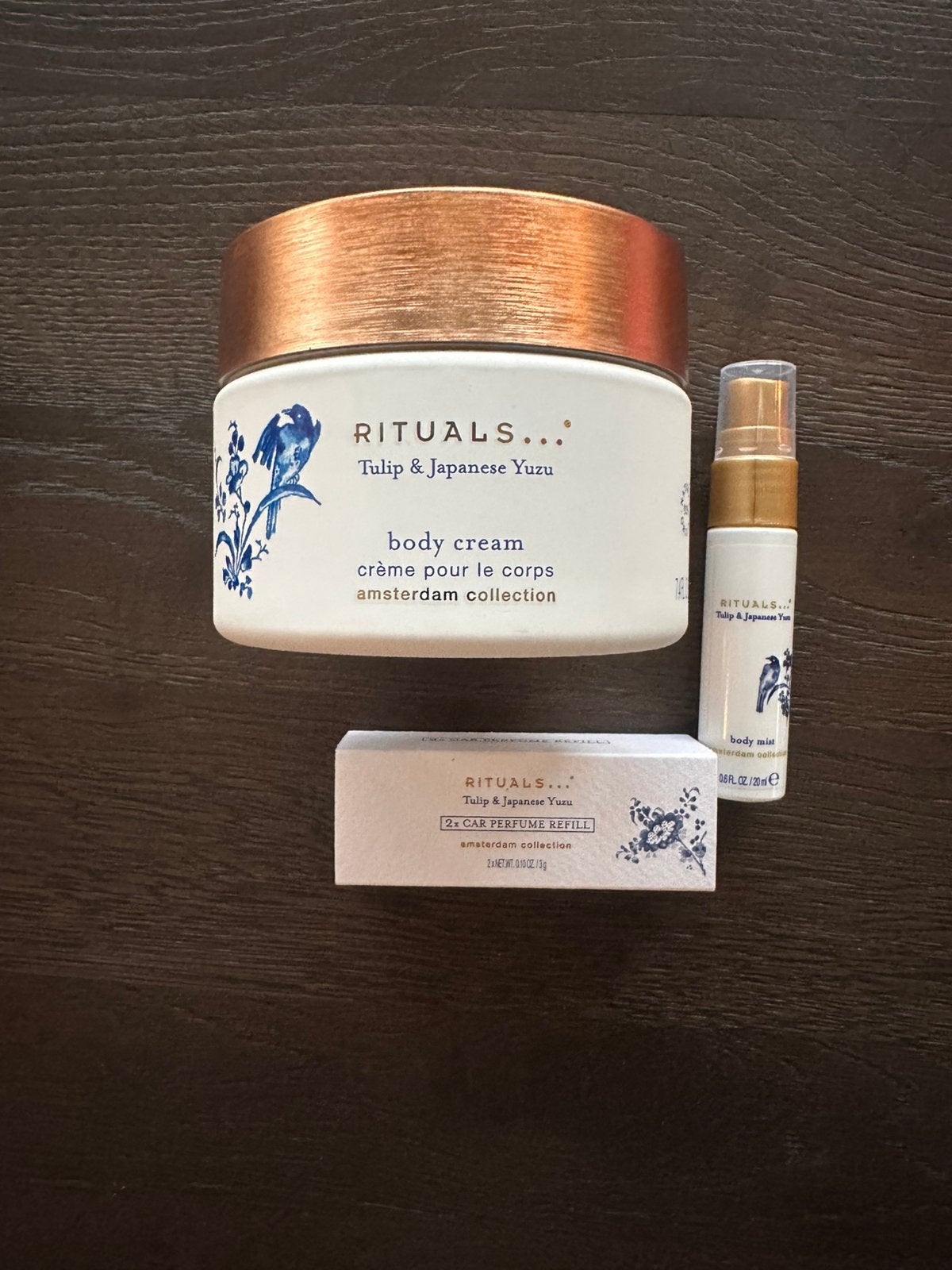 Rituals Tulip & Japanese Yuzu set nieuw, Ophalen of Verzenden, Nieuw, Bodylotion, Crème of Olie