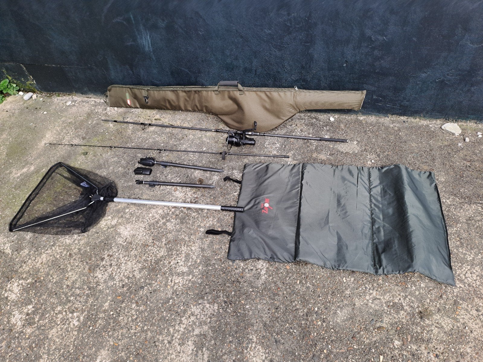 Complete Karper Vishengel Set - JRC Defender, Ophalen, Zo goed als nieuw
