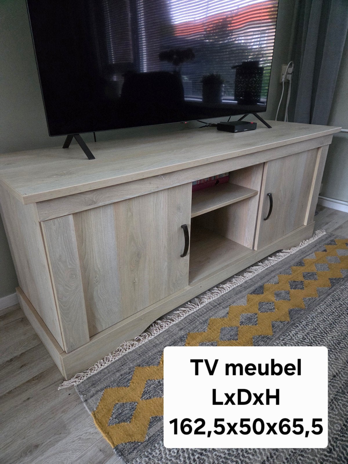 Tv meubel, Ophalen, Gebruikt, 150 tot 200 cm, Minder dan 100 cm