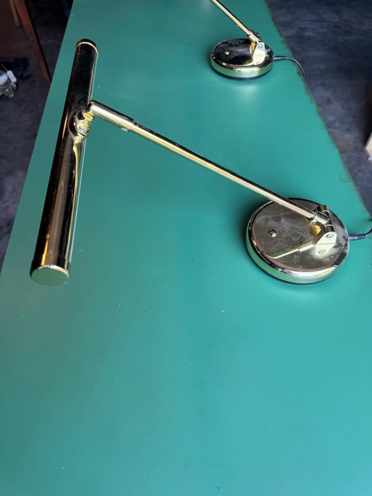 3 Vintage Messing pianolampen - Klassieke Stijl, Ophalen
