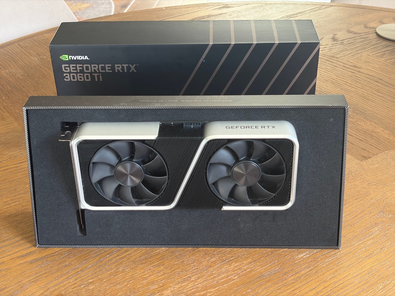 Nvidia RTX 3060 Ti Founders Edition Videokaart, Computers en Software, GDDR6, PCI-Express 4, Ophalen of Verzenden, Zo goed als nieuw