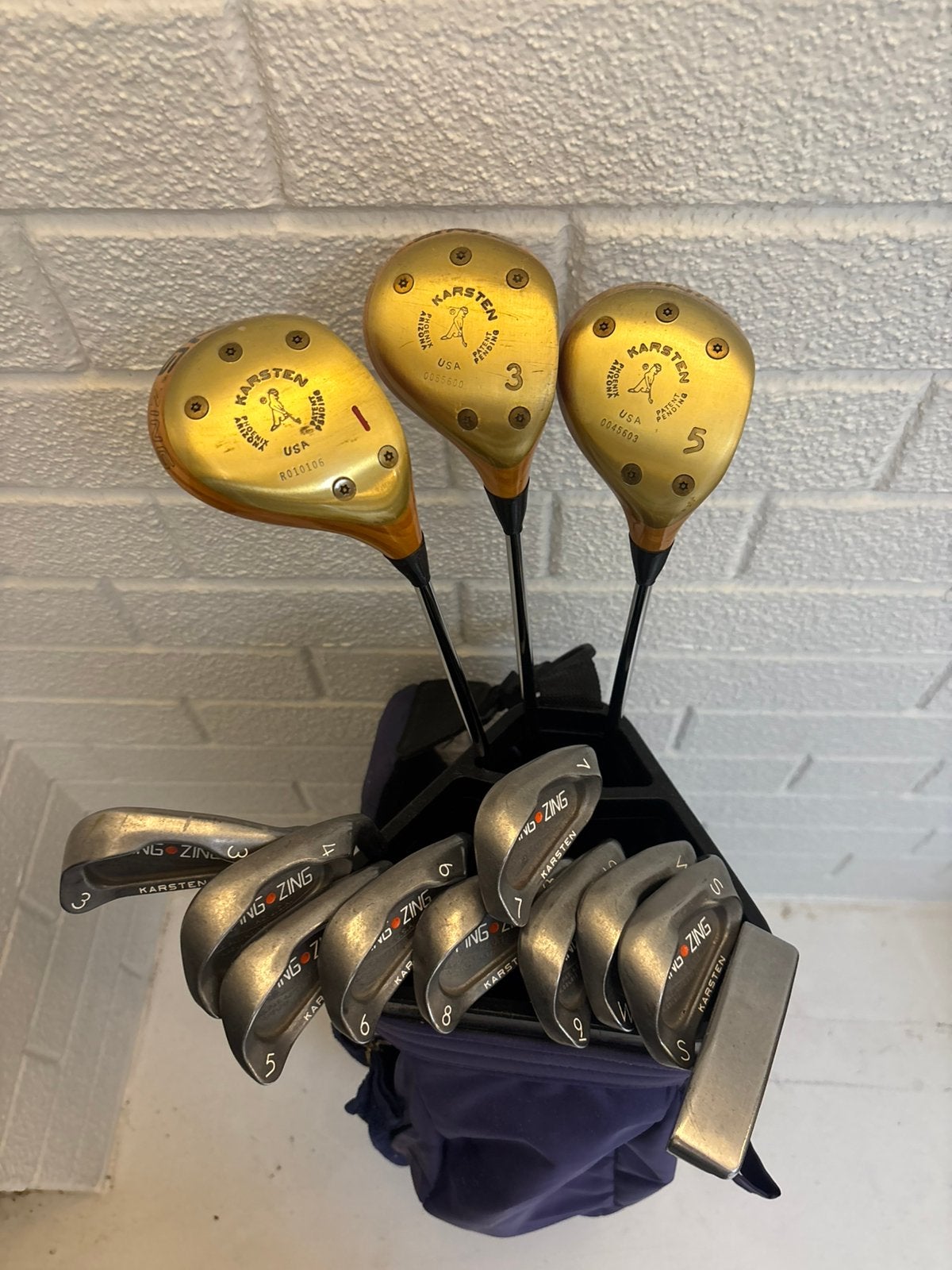 Vintage Ping Zing Golfset | Compleet, Ping, Set, Gebruikt, Ping