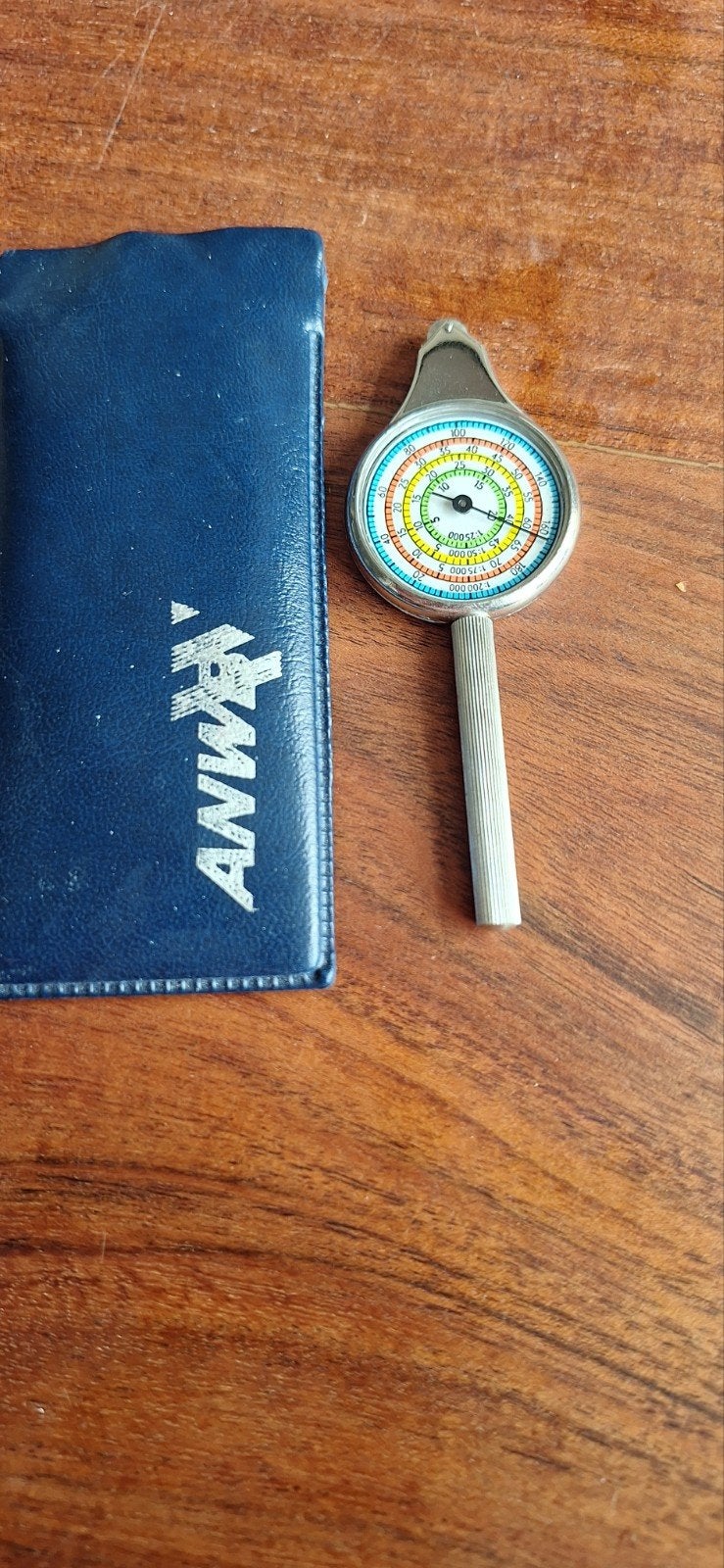 Afstandsmeter ANWB, Verzamelen, Speldjes, Pins en Buttons, Ophalen of Verzenden, Zo goed als nieuw, Transport