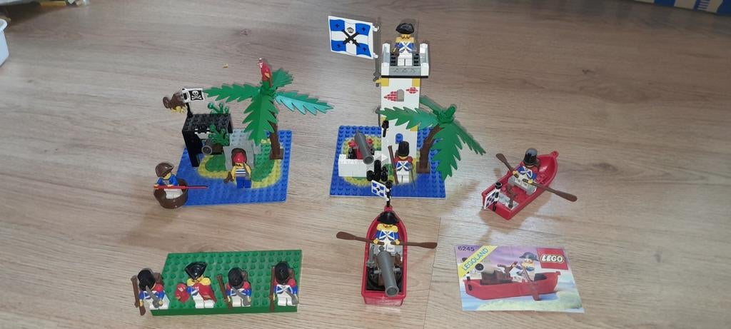 Leego piraten imperial soldiers 6265 6260 6245 partij netjes, Lego, Zo goed als nieuw, Compleet, Complete set