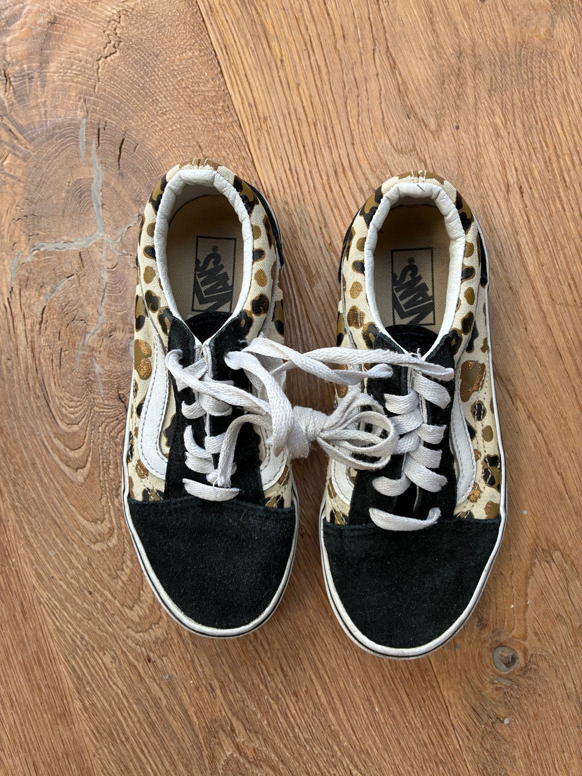 Vans sneakers maat 33 - Luipaardprint, Ophalen of Verzenden, Gebruikt, Jongen of Meisje
