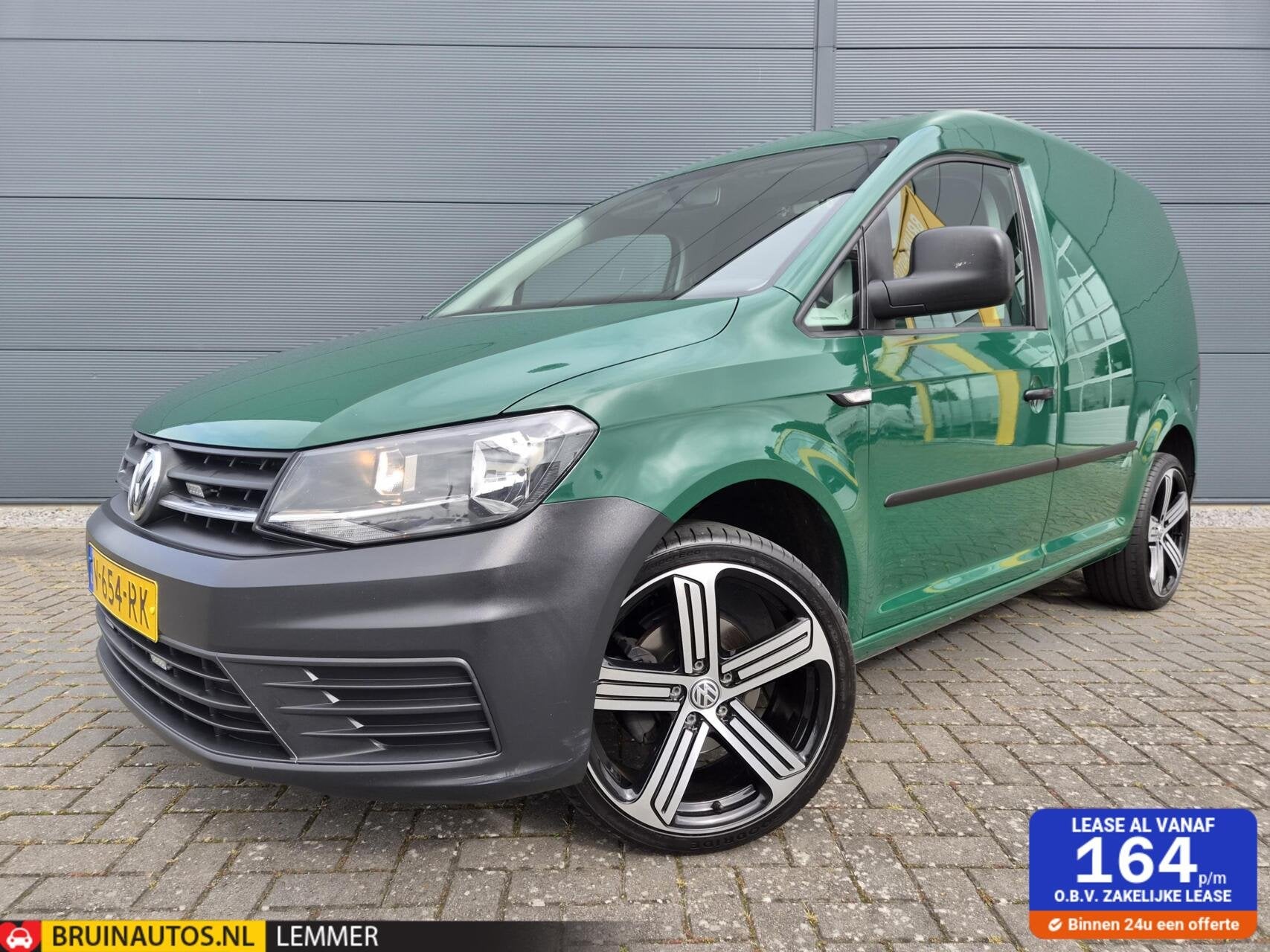 Volkswagen Caddy 2.0 TDI L1H1 Airco Carplay 19 inch Marge, Auto's, 1361 kg, Stof, Gebruikt, 4 cilinders