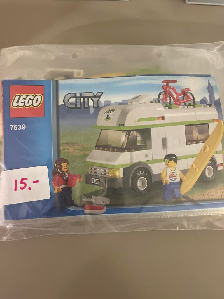 Lego City 7639 Camper compleet met instructies, Verzenden, Gebruikt, Complete set, Lego