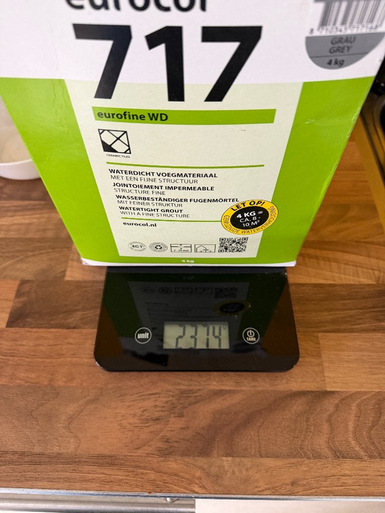 eurocol 717, Doe-het-zelf en Verbouw, Overige materialen, Nieuw, Minder dan 20 cm, 10 m² of meer