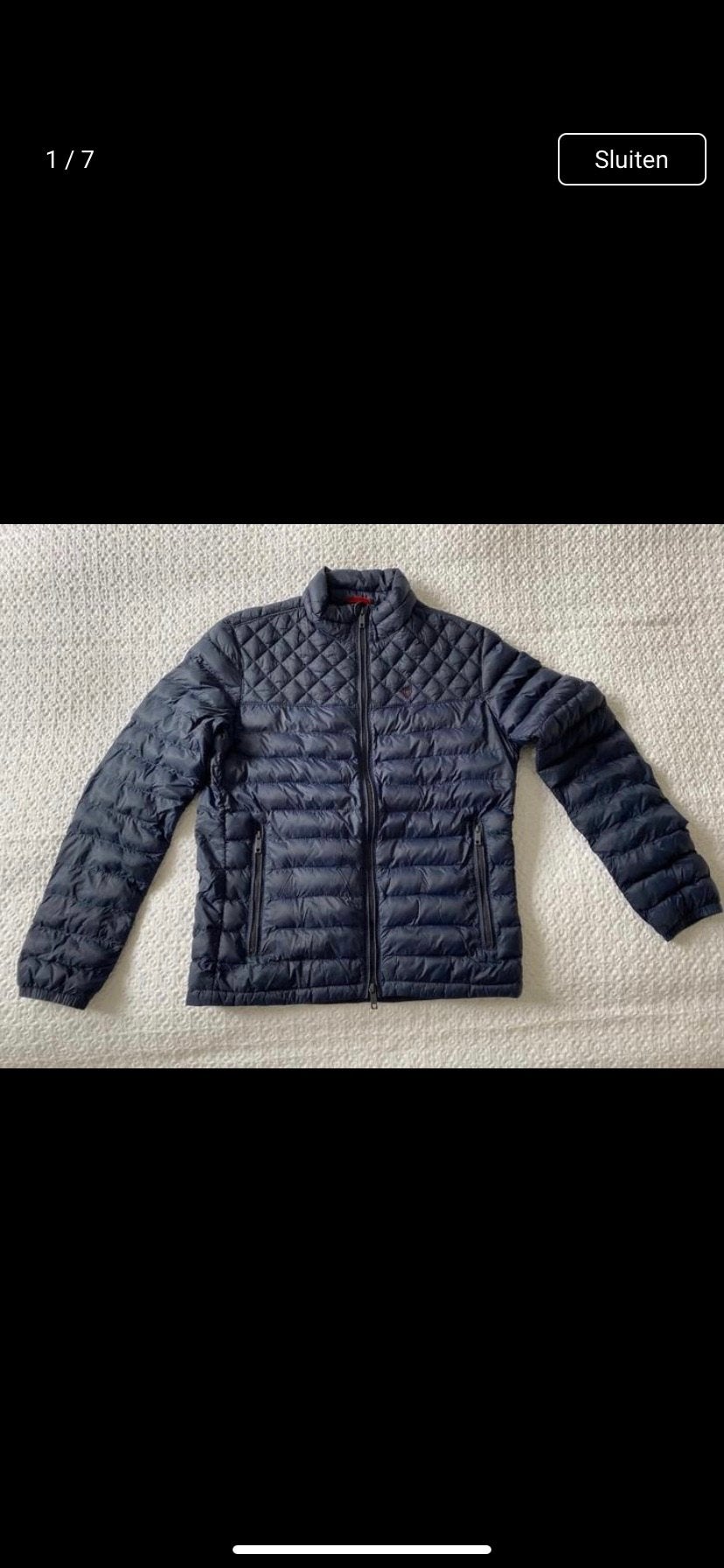 Strellson heren jas, maat 50 (M), Ophalen of Verzenden, Nieuw, Maat 48/50 (M), Blauw