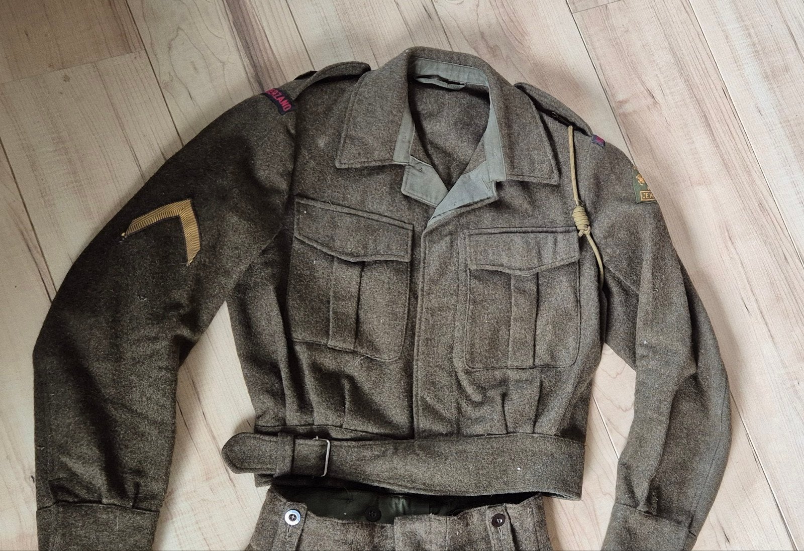Vintage Nederlands Militair Uniform - WOII Stijl, Verzamelen, Ophalen of Verzenden