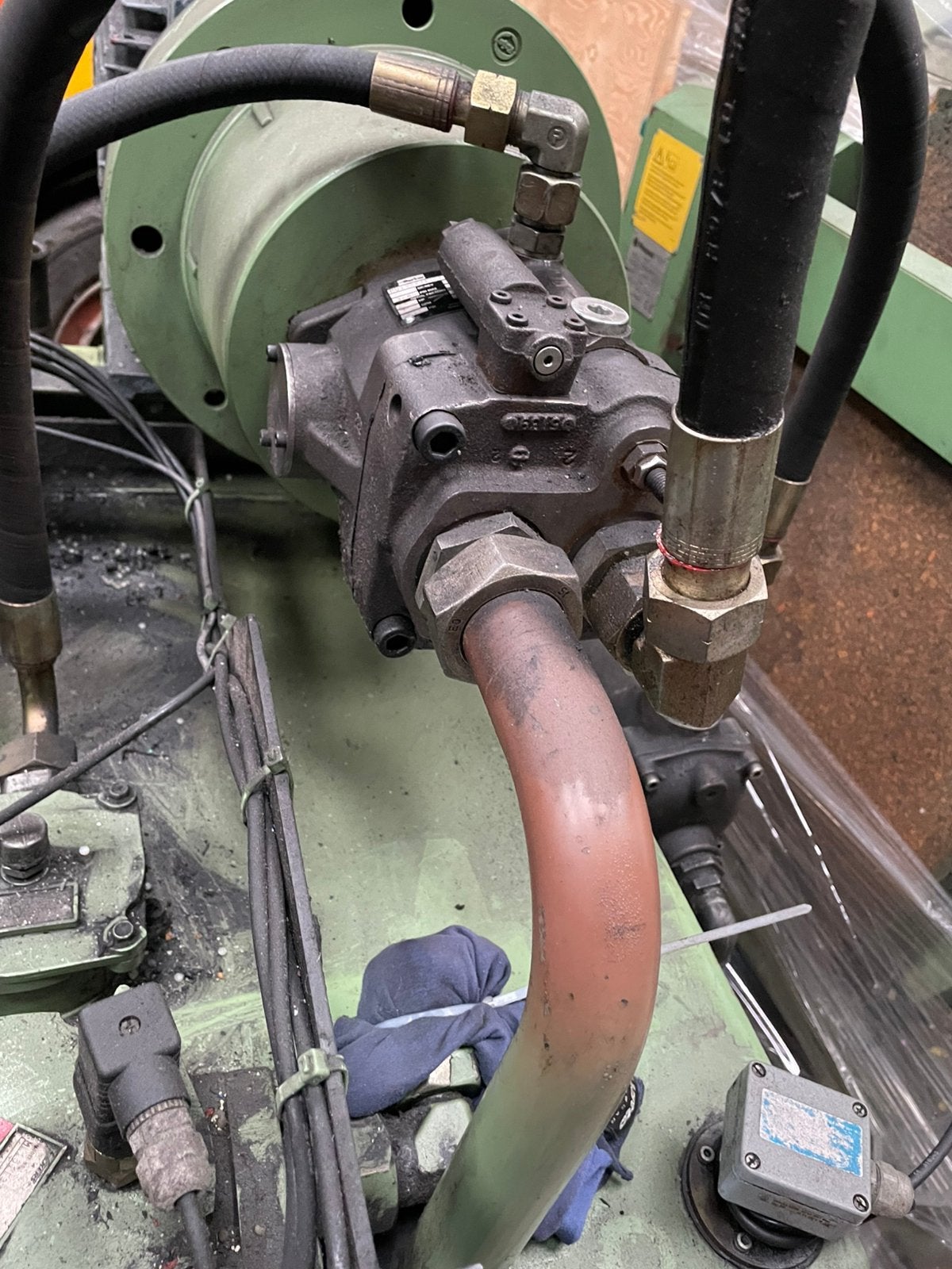 Hydrauliek unit net koeling, Ophalen