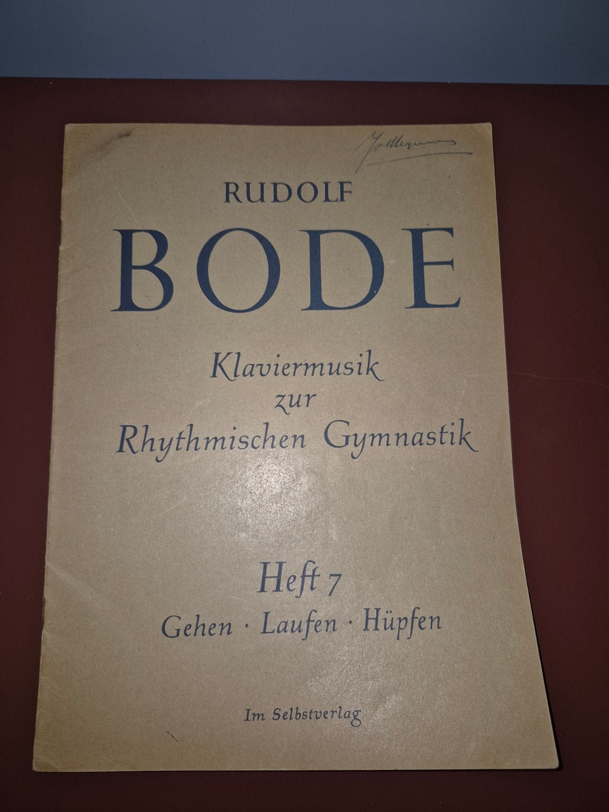 Rudolf Bode Klaviermuziek Ritmische Gymnastiek Heft 7, Gebruikt, Klassiek, Les of Cursus, Ophalen of Verzenden