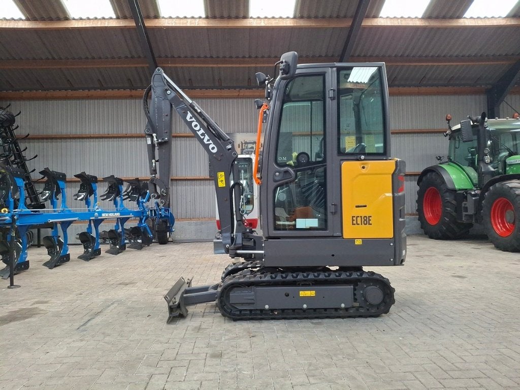 Volvo EC18E, minigraver, minikraan, BJ2025, 2 stuks, Nieuw!, Ophalen, Nieuw