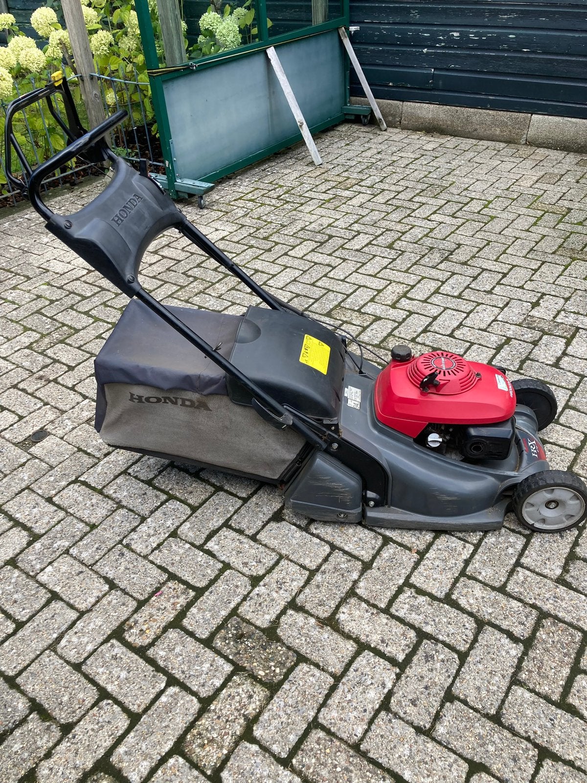Honda 476, Ophalen, Gebruikt, Benzine-grasmaaier, Opvangzak
