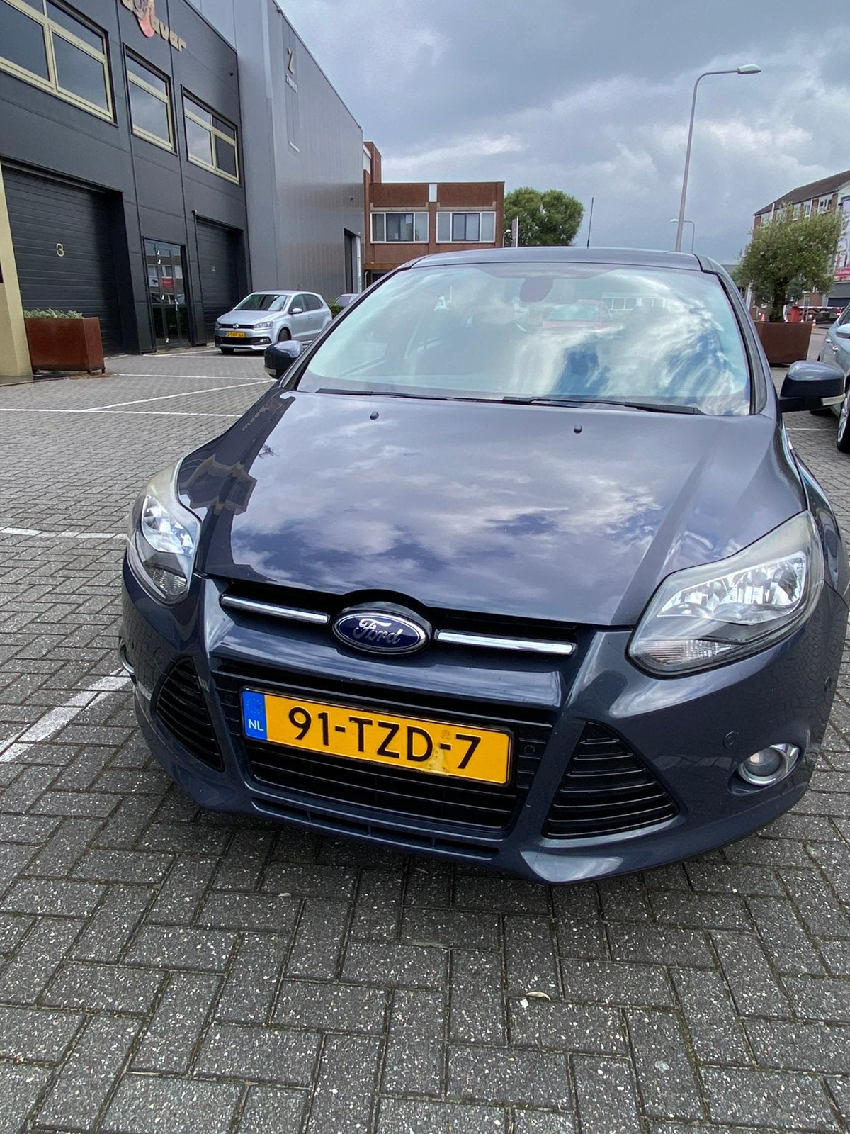 Ford Focus 1.0 Ecoboost 74KW 5-D 2012 Grijs, Auto's, Euro 5, Zwart, Overige bekleding, 100 pk
