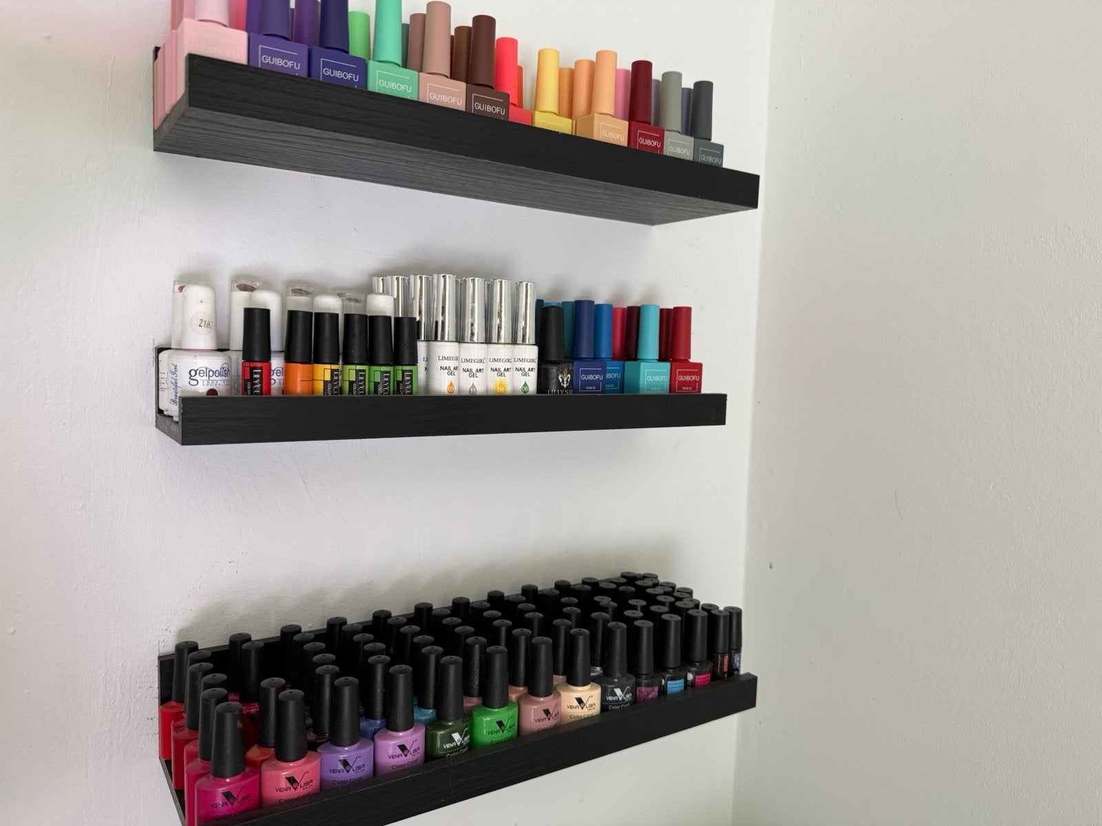 Gellak en toebehoren., Sieraden, Tassen en Uiterlijk, Ophalen, Zo goed als nieuw, Overige kleuren, Handen en Nagels