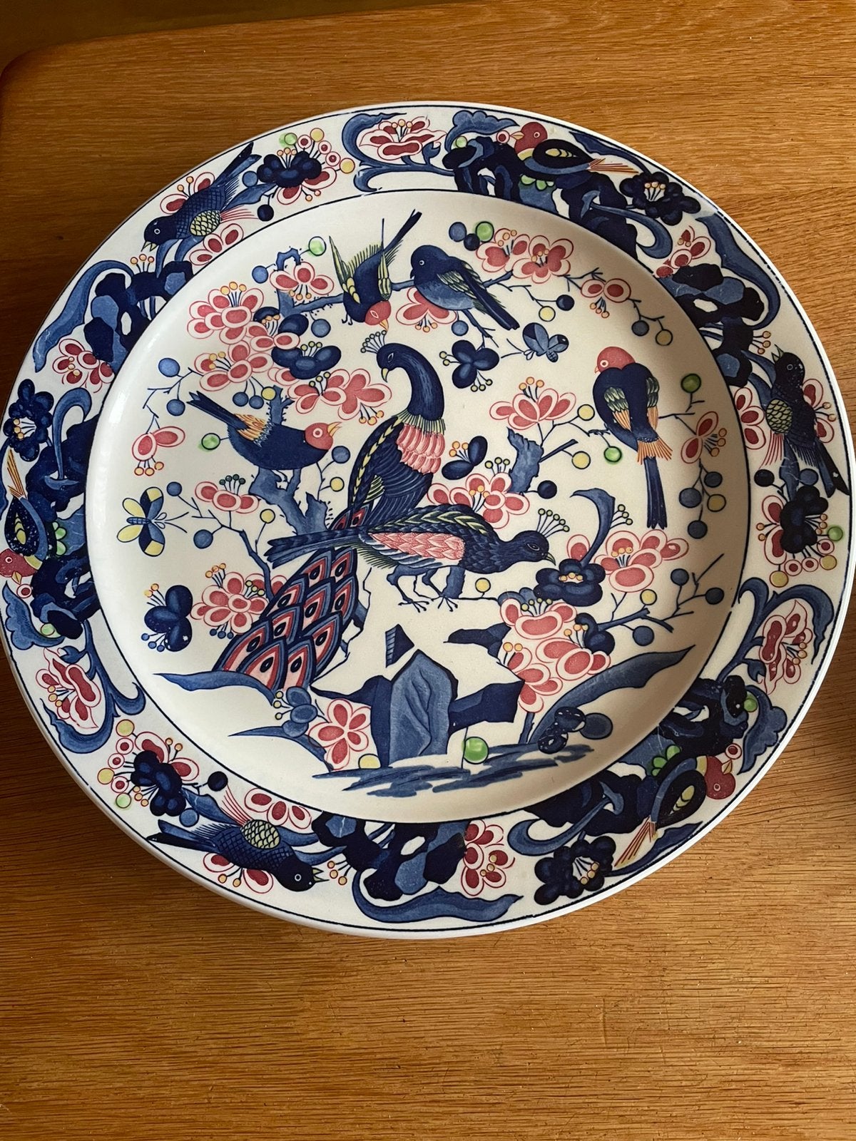 Te koop 2 mooie vintage wand borden, Ophalen