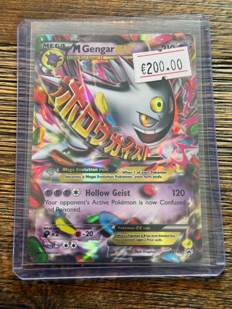 M Gengar ex xy166, Ophalen of Verzenden, Zo goed als nieuw