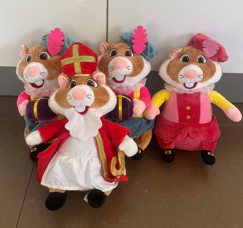 Sinterklaas knuffel piet ah Albert Heijn hamster | per stuk, Ophalen of Verzenden