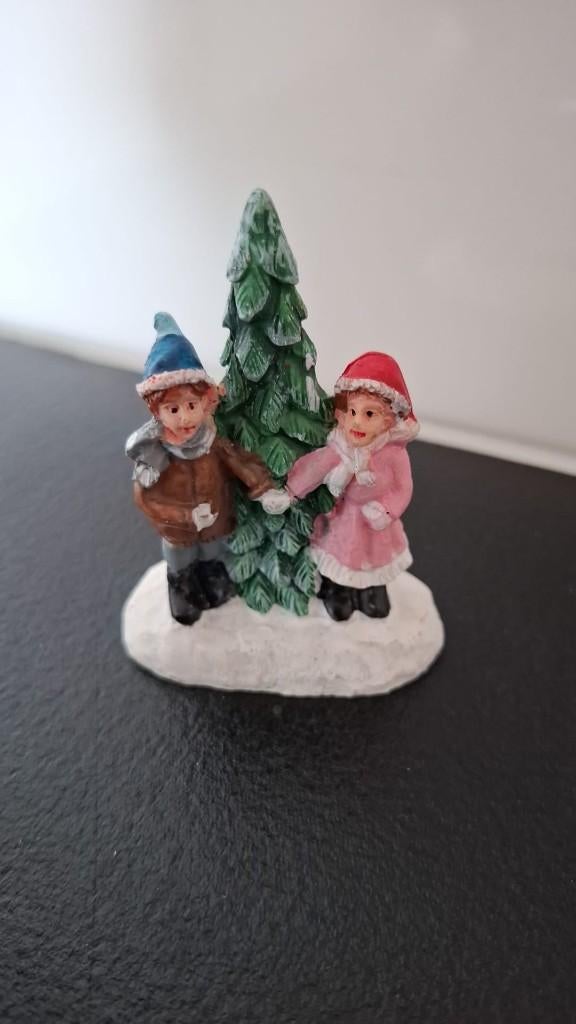 Kerstdorp figuur 1, Ophalen of Verzenden, Zo goed als nieuw