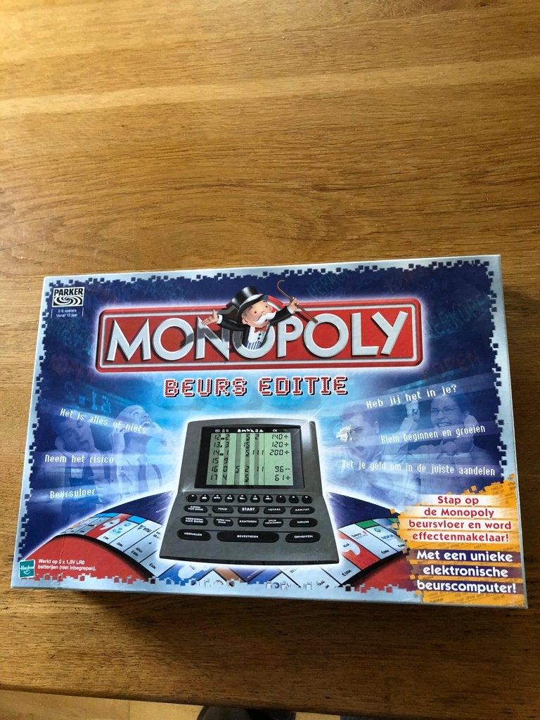 Monopoly Beurseditie, Vijf spelers of meer, Ophalen of Verzenden, Nieuw, Parker