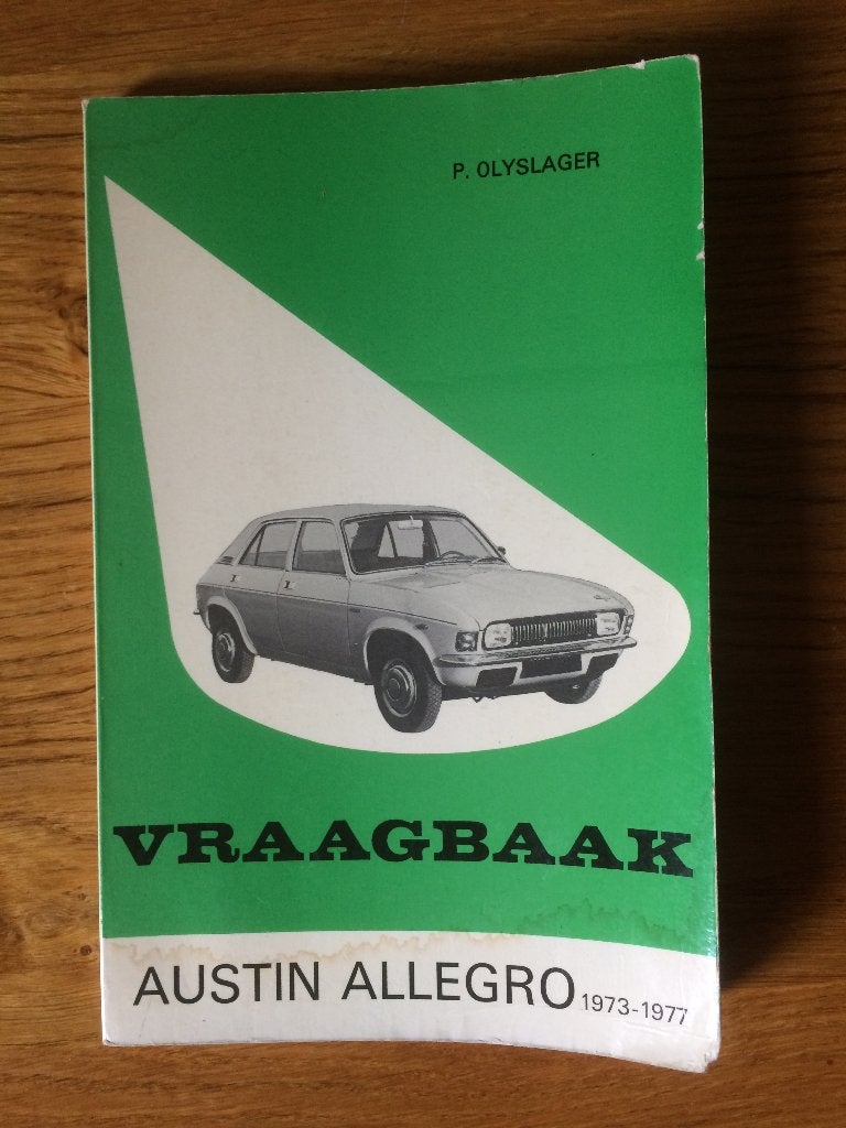 RUILEN: mooi Austin Allegro oldtimer klassieker boekje, Ophalen of Verzenden, Gelezen, Overige merken