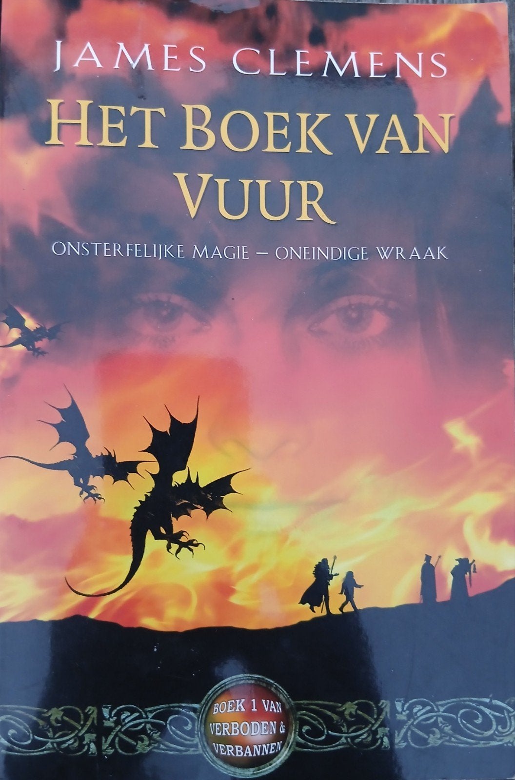 James Clemens - Het Boek van Vuur, Ophalen of Verzenden, Zo goed als nieuw, James Clemens