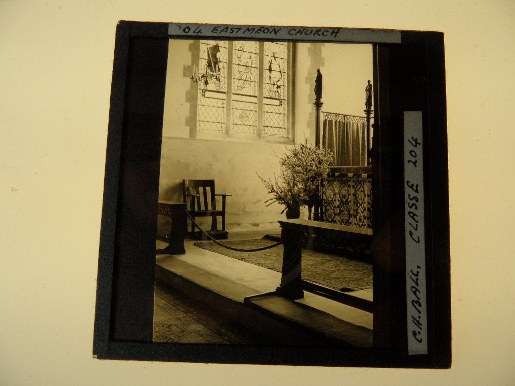 glasdia  bridlington  eastmeon church  foto van c.h.ball, Verzamelen, Foto, Ophalen of Verzenden, Zo goed als nieuw, Voor 1940