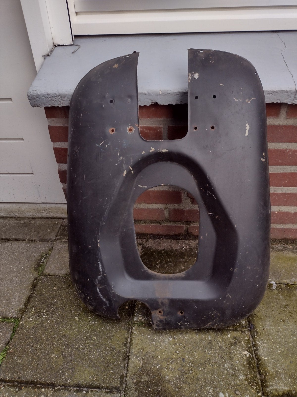 Beenschild bromfiets, Fietsen en Brommers, Brommeronderdelen | Oldtimers, Ophalen, Gebruikt, Overige typen, Overige merken