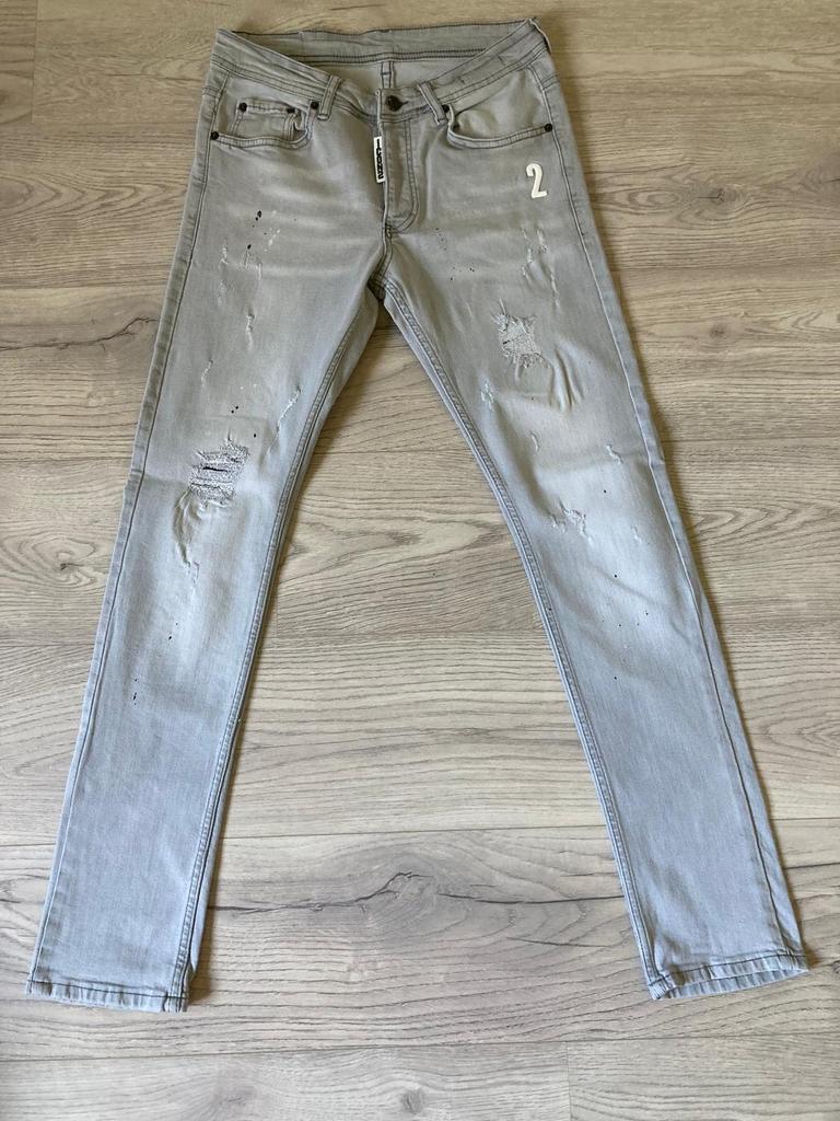 Icon 176 Jeans - Nieuwstaat, Kleding | Heren, Ophalen of Verzenden, Nieuw, Grijs, Overige jeansmaten