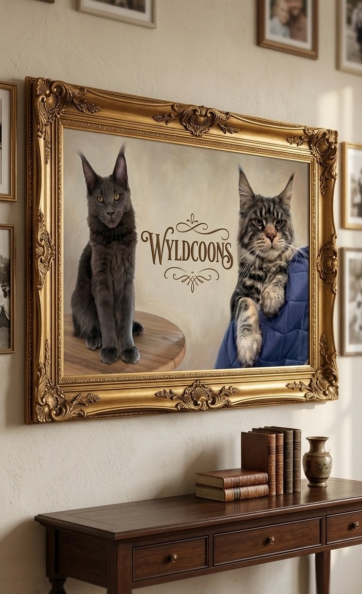 Prachtig nestje Maine Coon Kittens met Stamboom – WyldCoons, Dieren en Toebehoren, Katten en Kittens | Raskatten | Langhaar, Meerdere dieren