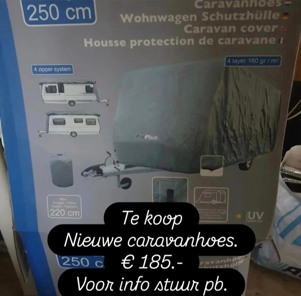 Nieuwe ProPlus Caravanhoes - 250 cm breed, 220 cm hoog, Ophalen of Verzenden
