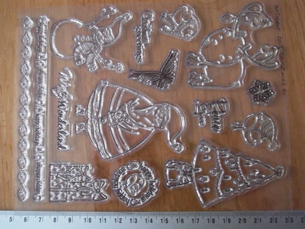 Nieuwe stempels Kerst -3, Ophalen of Verzenden, Nieuw, Kerst, Overige typen