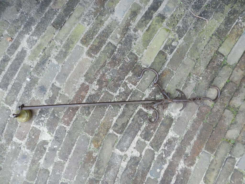 antieke unster of hand hangweegschaal, Ophalen of Verzenden
