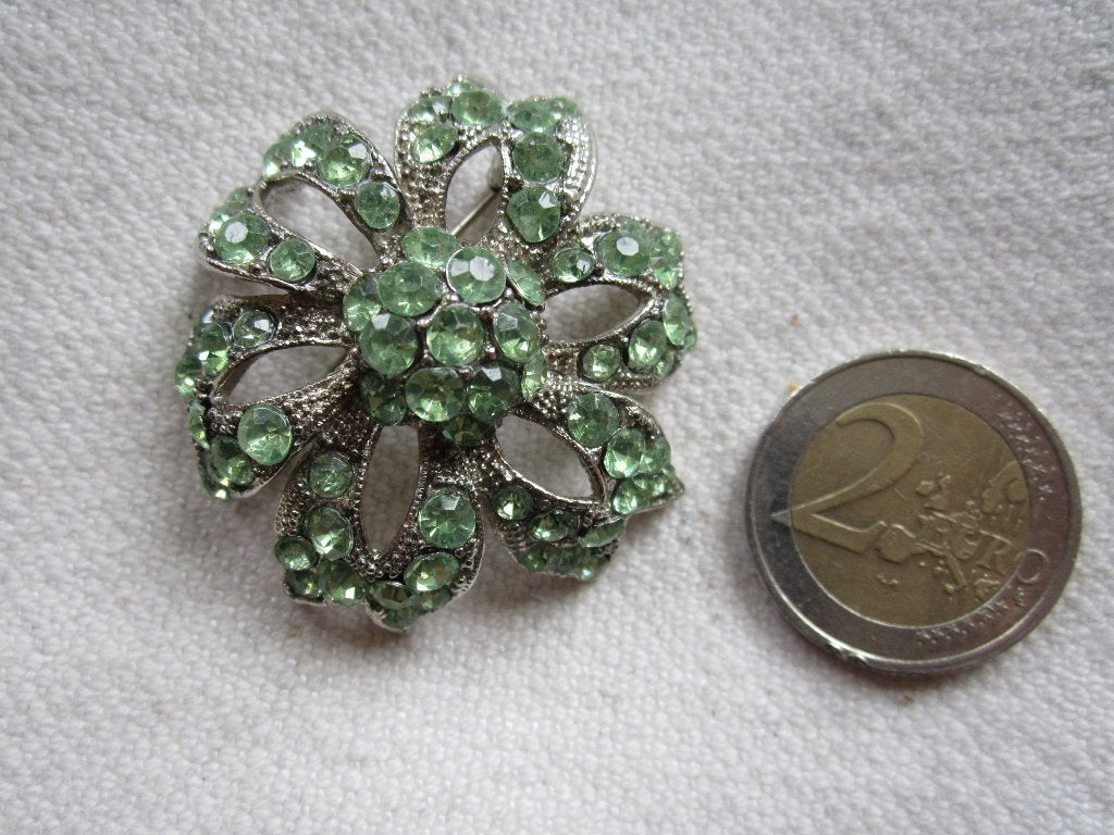 33.   Schitterende oude broche,, Ophalen, Overige materialen, Broche