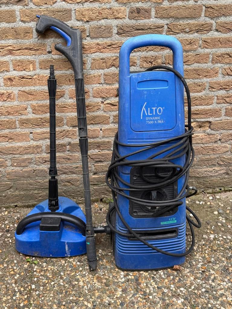 Zware Hogedrukreiniger Alto Dynamic 7500 X-tra met borstel, Tuin en Terras, Hogedrukreinigers, Ophalen of Verzenden, Gebruikt