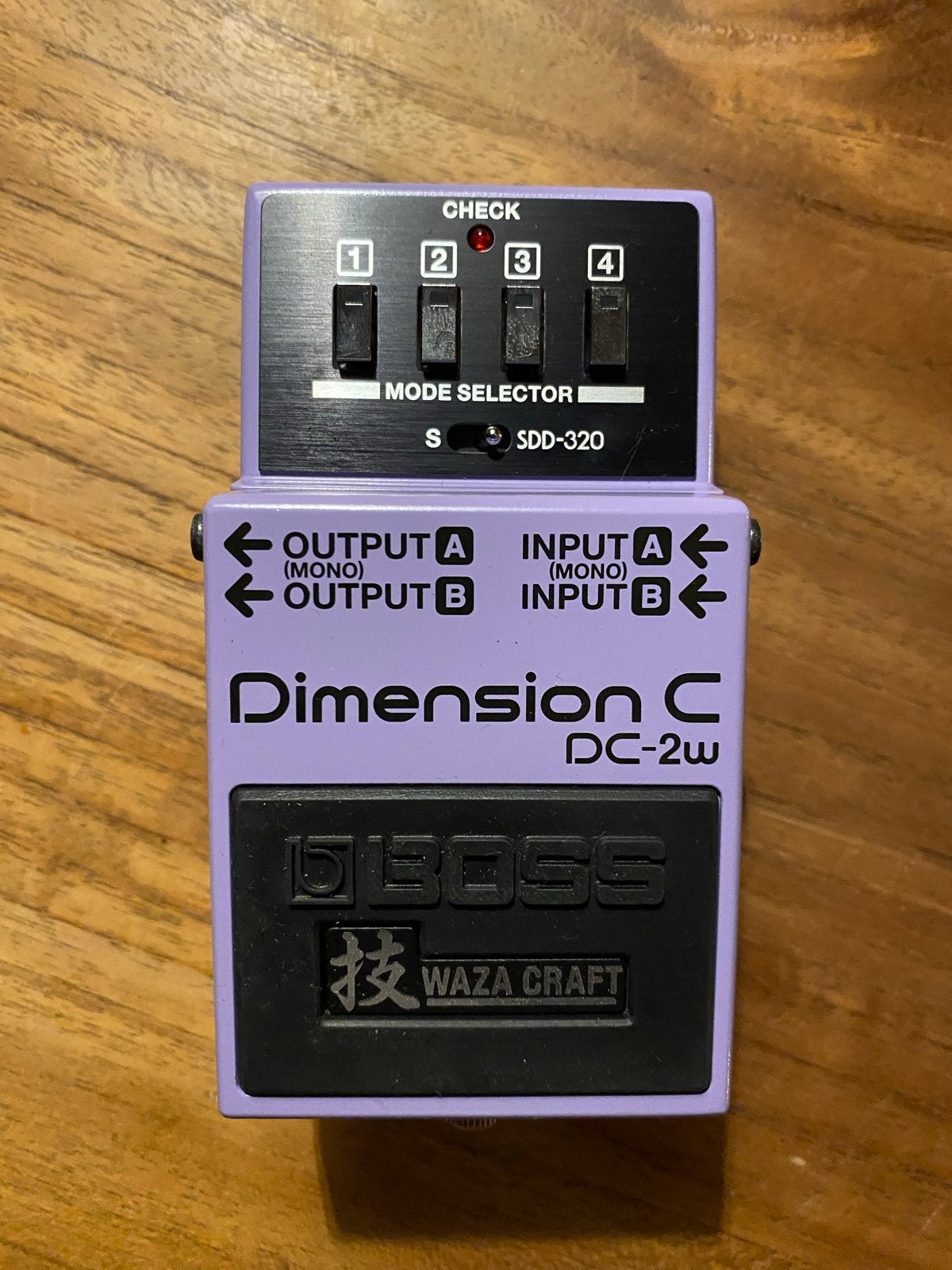 Boss DC-2w Dimension C Waza Craft Chorus Pedaal, Ophalen of Verzenden, Zo goed als nieuw, Chorus