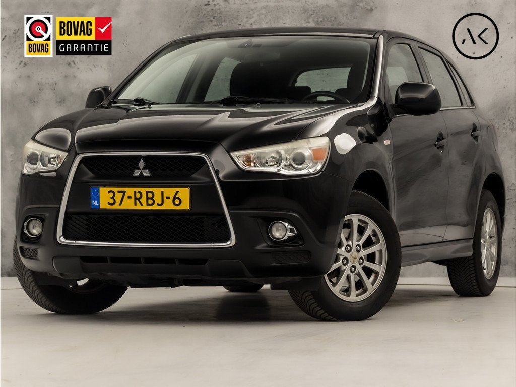 Mitsubishi ASX 1.6 Intro Edition ClearTec (NAVIGATIE, CLIMAT, Auto's, Voorwielaandrijving, Stof, Gebruikt, Zwart