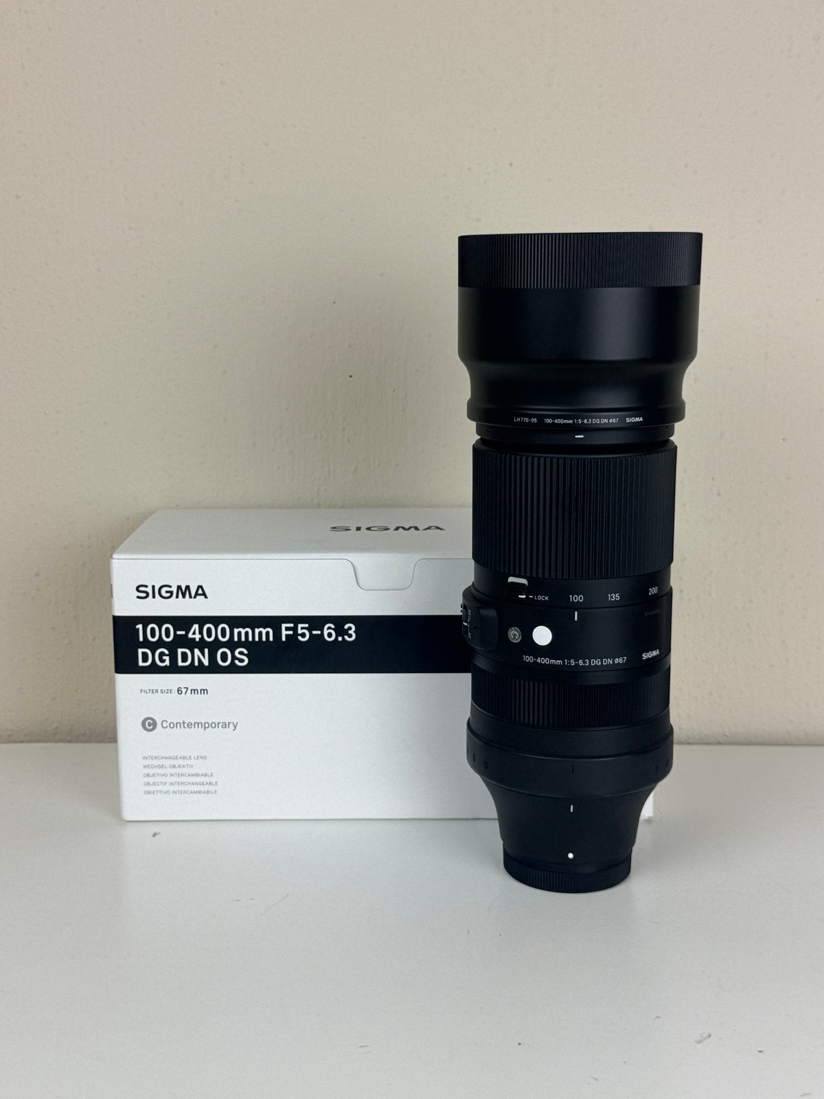 Sigma 100-400mm f/5-6.3 DG DN Contemporary FujiFilm X Fuji, Sigma, Autofocus, Zo goed als nieuw, Fujifilm X-mount
