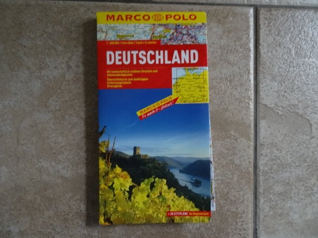 marco polo wegenkaart Duitsland, Boeken, 2000 tot heden, Ophalen of Verzenden, Duitsland, Landkaart