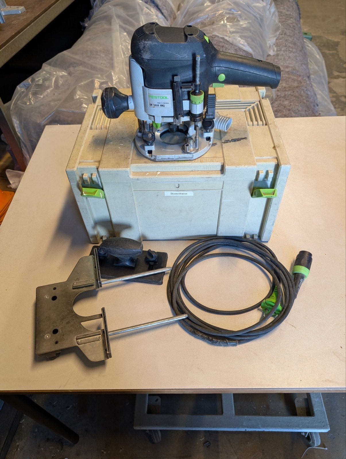 Festool OF1010EBQ bovenfrees machine, Ophalen, Gebruikt, ., Festool