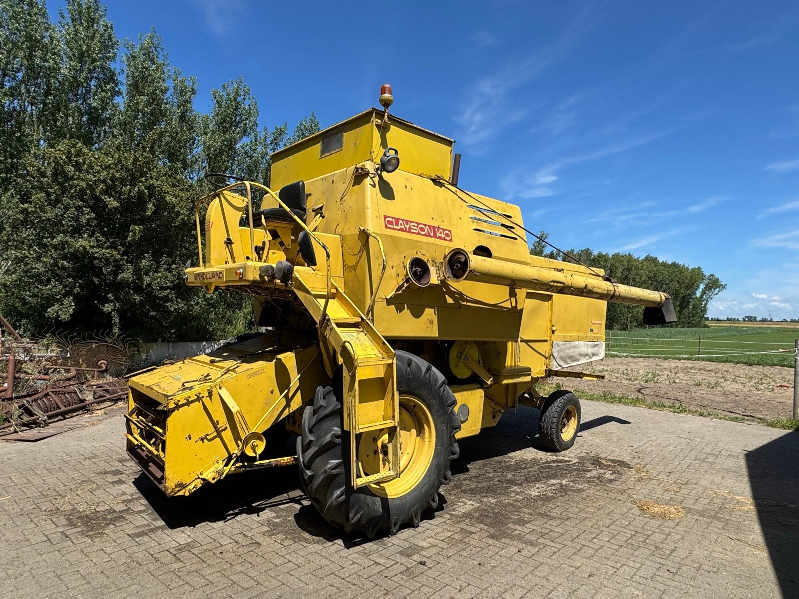 Clayson 140 Maaidorser - Gereviseerde Motor, Zakelijke goederen, Ophalen, Akkerbouw, Oogstmachine