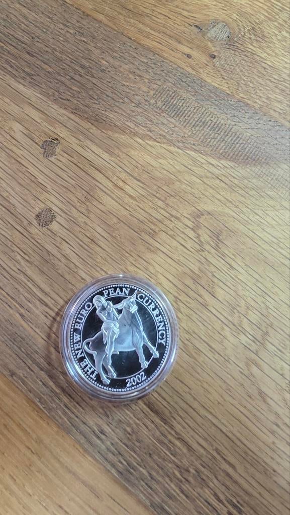 munt 'The New Euro Currency' 2002, Ophalen of Verzenden, Overige landen, Overige waardes, Losse munt