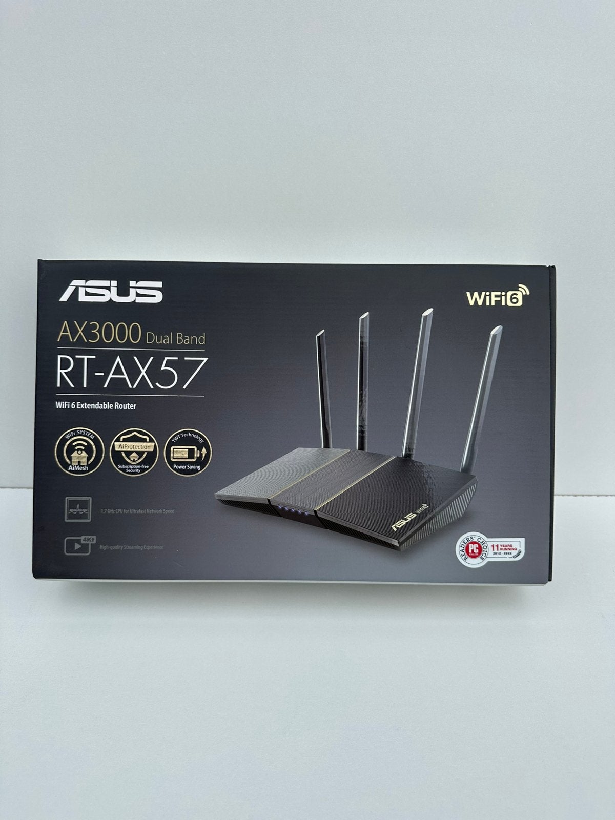 ASUS RT-AX57 AX3000 WiFi 6 Dual Band router, Computers en Software, Routers en Modems, Ophalen of Verzenden, Nieuw, Router