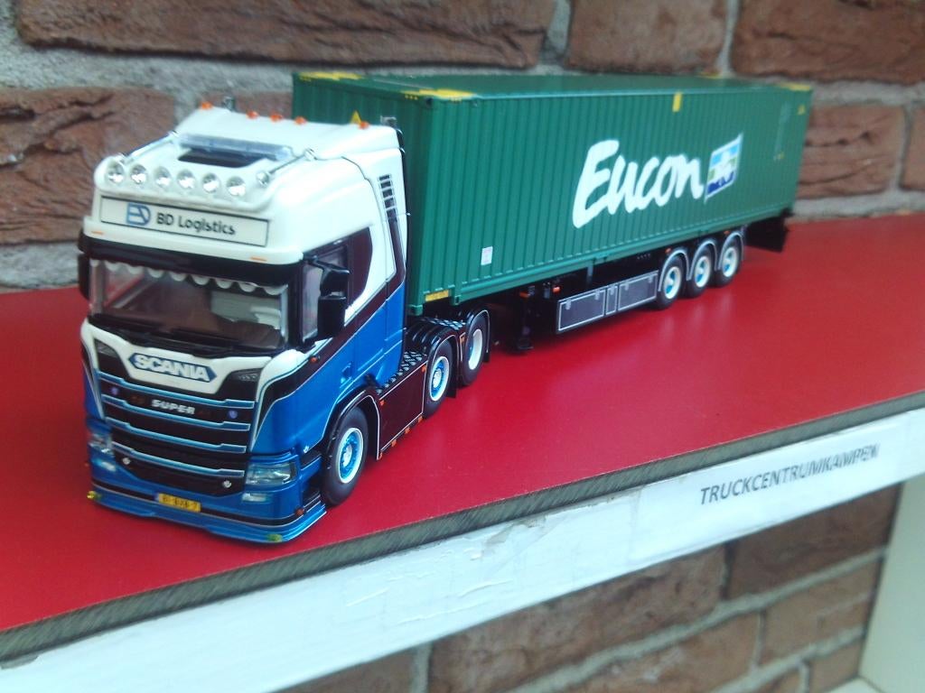 WSI  Scania  R  Highline  van  BD  Logistics., Ophalen of Verzenden, Nieuw, Bus of Vrachtwagen, Wsi