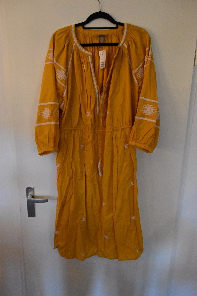 prachtige nieuwe gele katoenen jurk maat XXL H&M, Kleding | Dames, H&M, Jurk, Geel, Ophalen of Verzenden