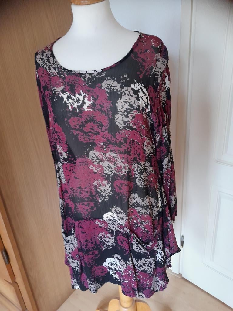 Tuniek top blouse van Masai M., Maat 38/40 (M), Verzenden, Zwart, Zo goed als nieuw