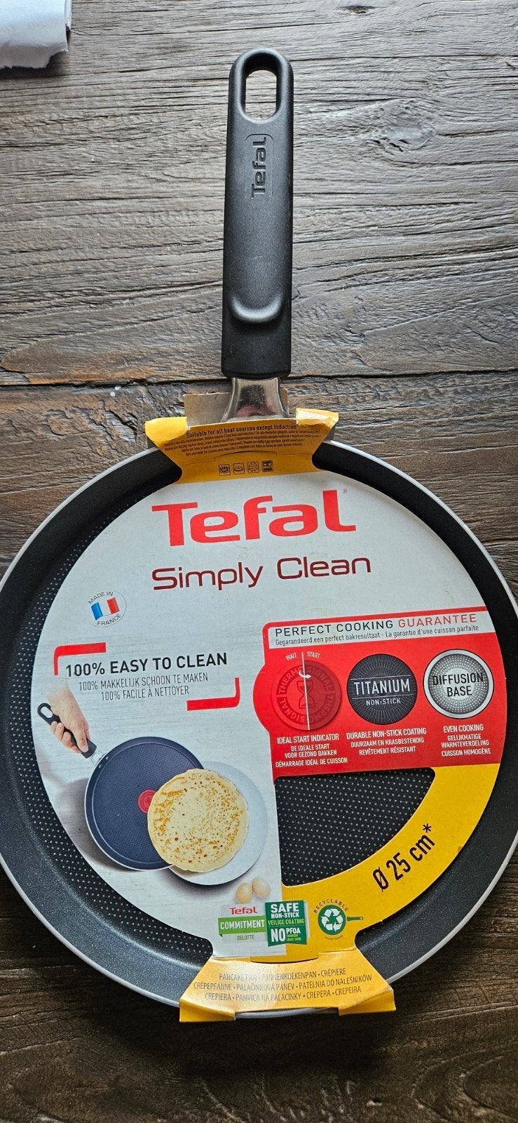 Pannenkoekpan 25 cm nieuw, Ophalen, Nieuw, Overige materialen