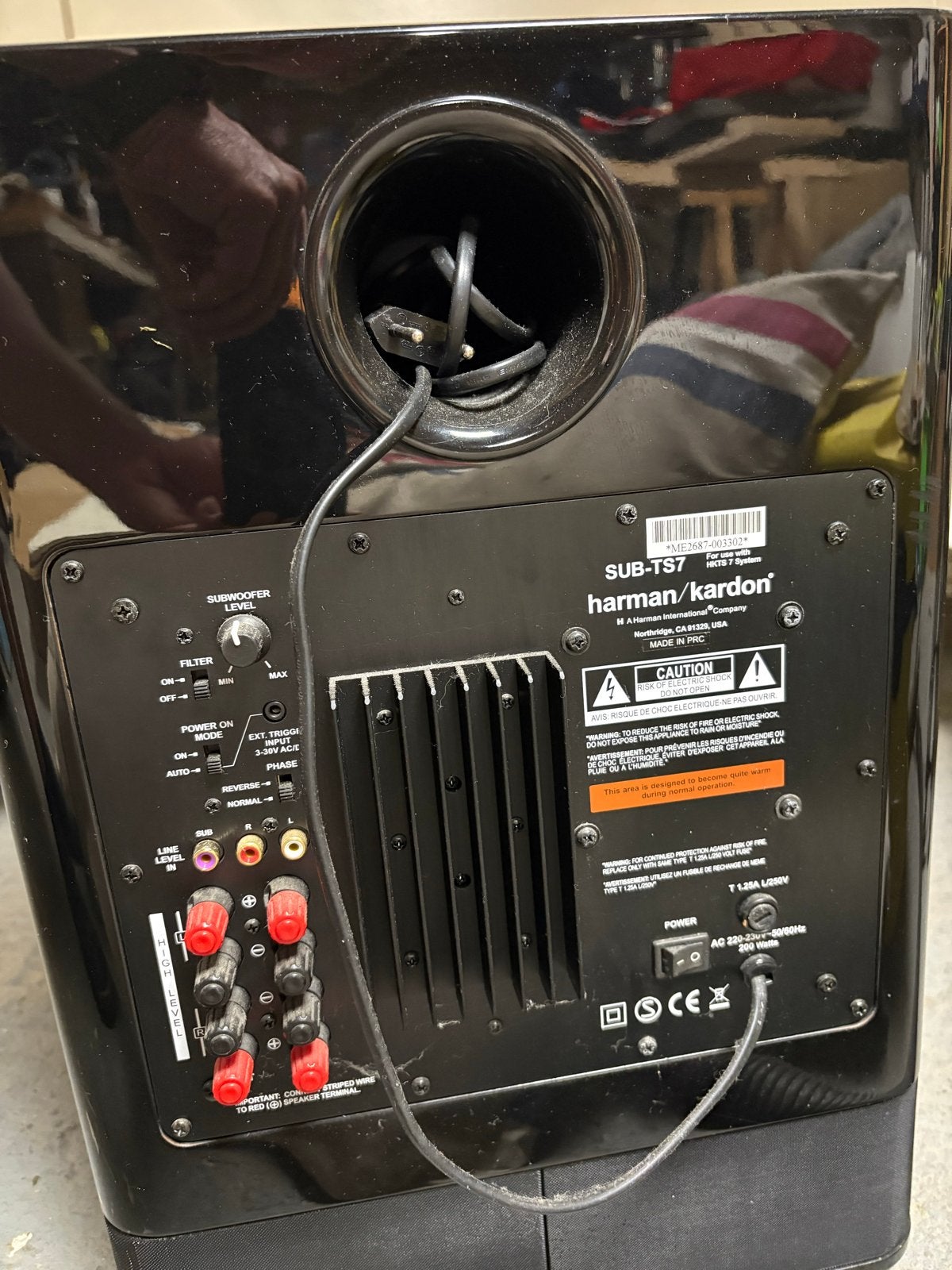 Harman Kardon SUB-TS7 Subwoofer